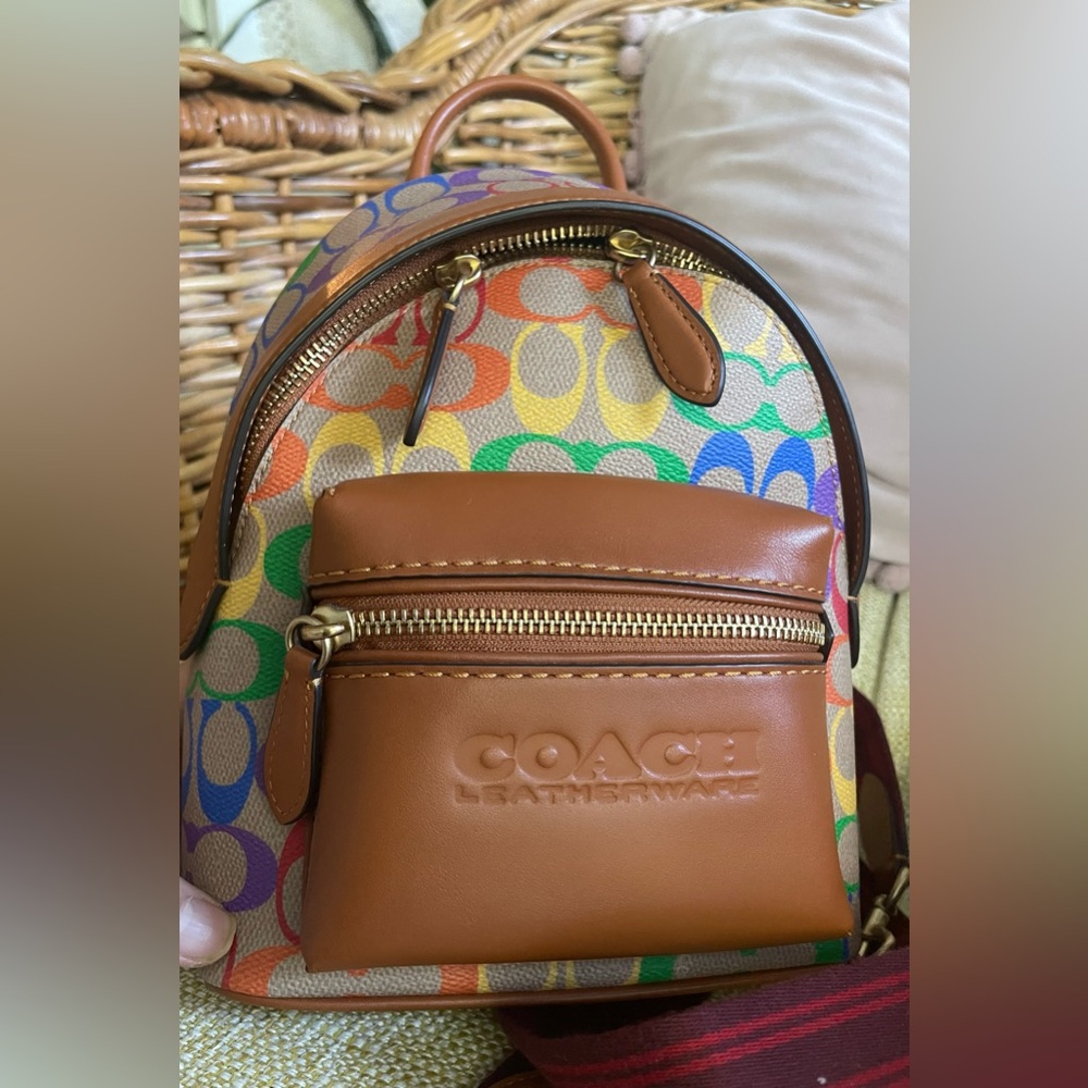 EUC Coach Retail Mini Backpack - Picture 4 of 6